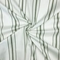 thumbnail image 5 of 6ix Tailors August Stripe Sweet Grass Reversible Duvet Cover Set California King, 5 of 5