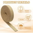 thumbnail image 3 of Uxcell Flat Leather Strap, Length PU Leather Strip Single Sided String Cord Strip for Crafts Necklace Bracelets Light Gold 5/16", 3 of 7