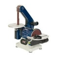 thumbnail image 1 of RIKON 50-151 Cast Metal Tabletop 1 by 30 Inch Belt and 5 Inch Disc Sander, Blue, 1 of 4
