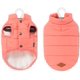 thumbnail image 1 of Abrigo rosa talla L para perros, ropa de invierno para perros, chaqueta forrada cálida de invierno, chaleco para bulldog francés y pug., 1 of 4