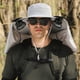 thumbnail image 5 of Sombrero de ala ancha para hombre, con ventilador solar, para pesca al aire libre, con solapa para el cuello, gran abanico de viento para hombre y mujer, sombrero de pescador refrescante, protector, 5 of 5