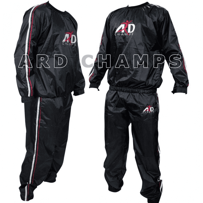Sweat Suit Sauna Exercise Gym Suit Fitness Heavy Duty ARD  Weight Loss Anti-Rip 
