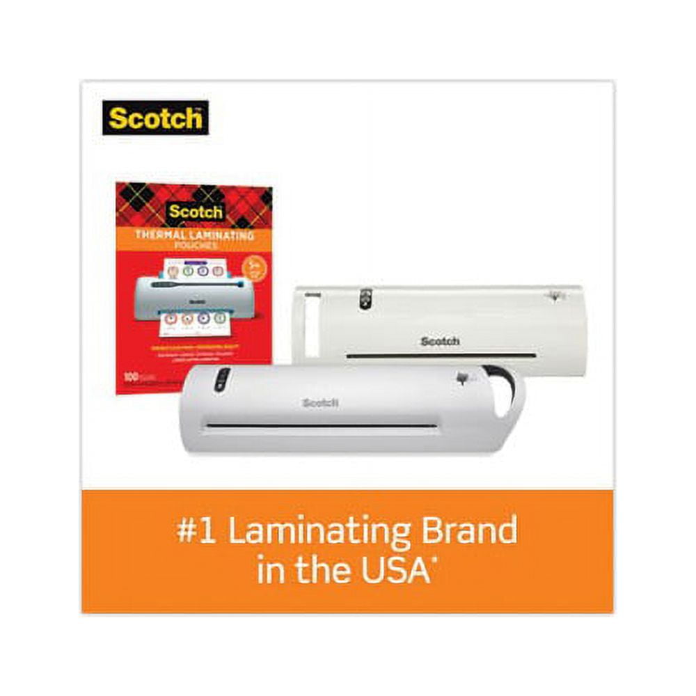 Laminating Pouches 3 mil, 9" x 11.5", Gloss Clear, 100/Pack