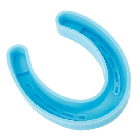 BESTONZON Horseshoe Shaped Candle Mold Soap Making Mold Blue 1Set for Giving