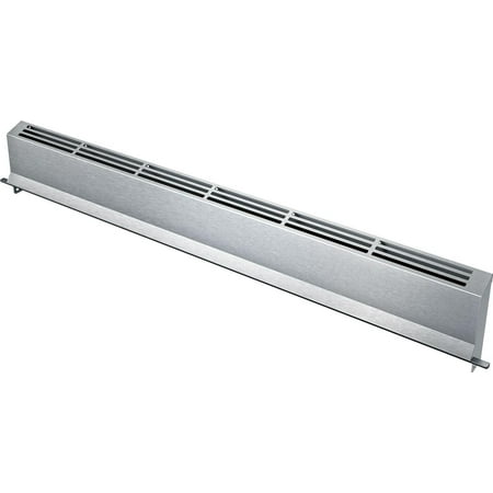 4" Low Back for Bosch HEI8054U Slide-In Electric Ranges - Silver
