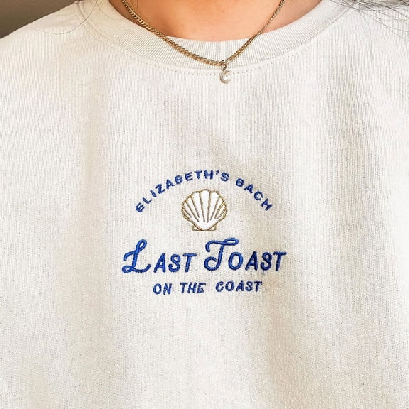 Custom Bachelorette Embroidered Sweatshirt