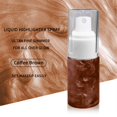 thumbnail image 4 of LUODU Face Body Luminizer Waterproof Moisturizing Liquid Highlighter Makeup Liquid Body Bronzer Liquid Glow Smooth Body Oil Body Glow 30ml, 4 of 8