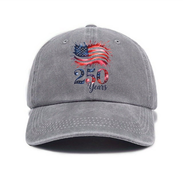 Visors Cap Washed Soft Top Baseball Hat With Letter Print For Everyday Wear And Summer Outdoor Sun Curved Brim