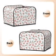 thumbnail image 3 of Uemuo Fruit Print Toaster Cover 4 Slice, Small Kitchen Appliance Covers, Toaster Oven Cover with Loop, Bread Machine Cover Dust Cover Protection, 3 of 7