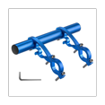 thumbnail image 1 of Bicycle Extension Frame Lamp Code Table Frame Mountain Bike Bracket Extension Frame Rides Accessories,Blue, 1 of 7