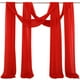 thumbnail image 1 of Cortinas de Gasa Transparente, Paquete de 2, Decoración de Arcos para Bodas, Bufanda Decorativa de 70 Cm para Fondos de Fotografía, Fiestas y Celebraciones., 1 of 7