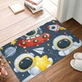 thumbnail image 4 of Yiaed Astronaut And Space Print Flannel Doormat Mat Outdoor Indoor Door Mats,Welcome Matt Outdoor Front Door Mat Doormat Outdoor Mat Outdoor Mat,16"x24", 4 of 7