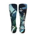 thumbnail image 4 of Genshin Impact Womens Knee High Socks Casual Long Stockings 20 Inches Tube Socks Boot Midcalf Stocking, 4 of 8