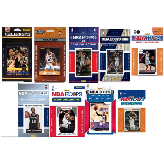 San Antonio Spurs Multi-Set Team Trading Cards