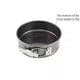 thumbnail image 3 of Round Bread Mold Baking Cake Pan with Removable Bottom Buckle Quick-Release Non-Stick Coating 12cm/14cm/16cm/18cm, 3 of 4