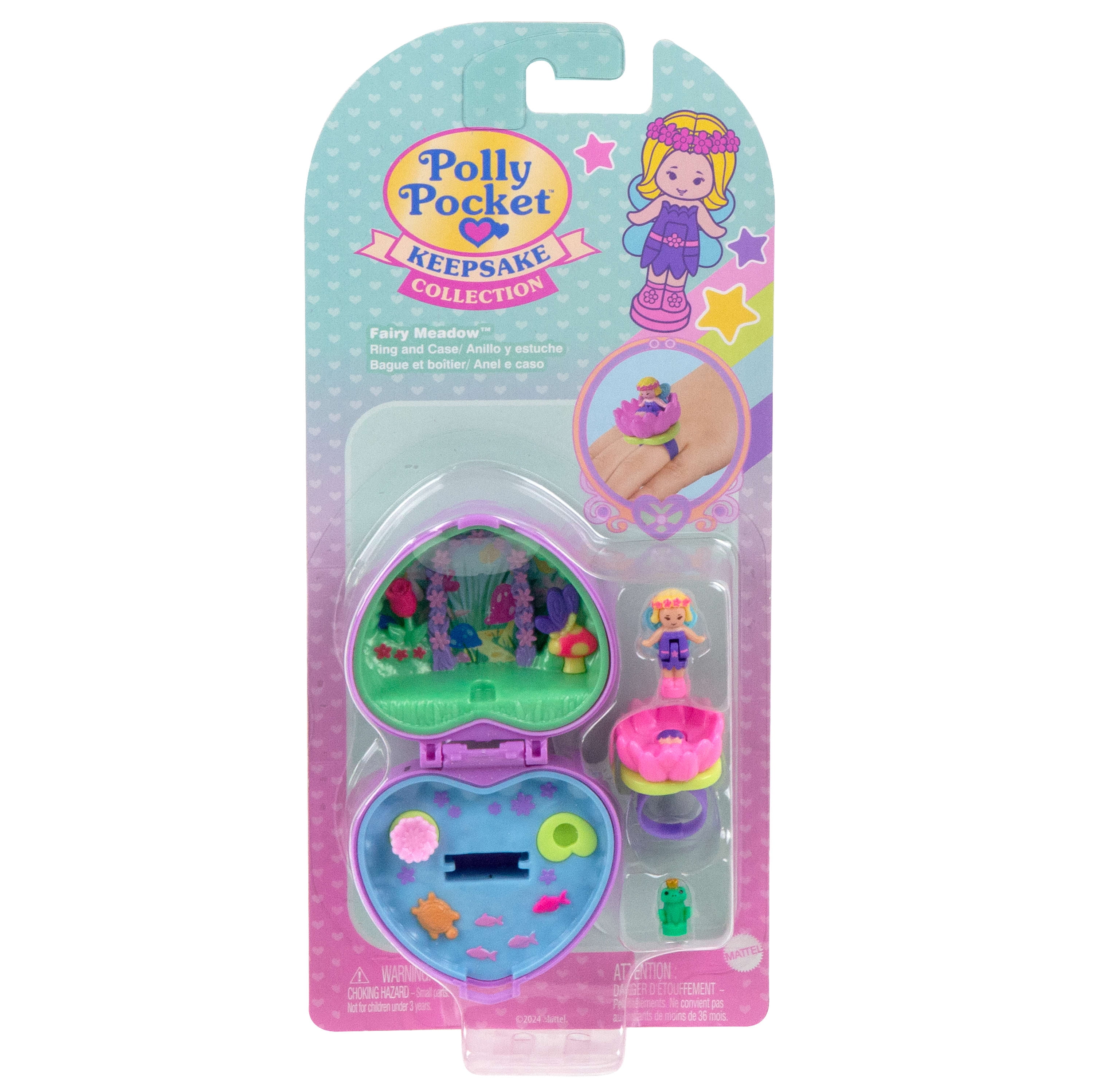 Polly Pocket Collector Bague et Boîtier Fairy Meadow