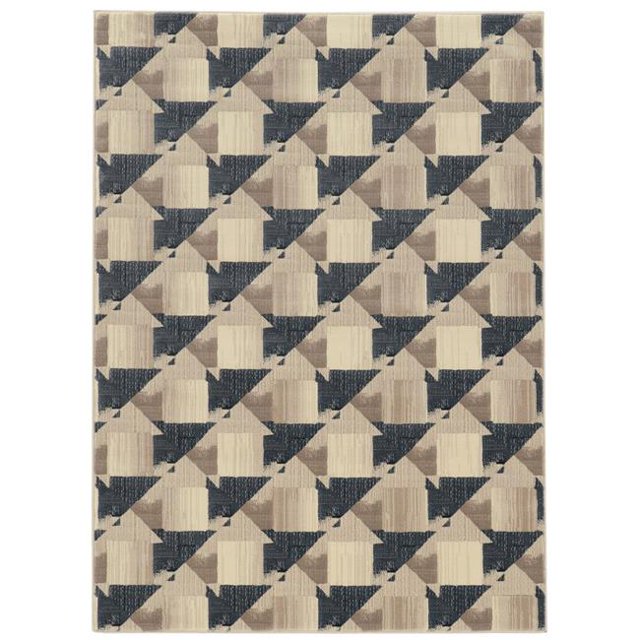 Radici 3794-1001-GREYBONE 5 ft.3 x 7 ft.3 Iseo Area Rug - Grey