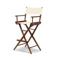 thumbnail image 2 of Telescope Casual Bar Height World Famous Walnut Frame Directors Chair, Natural, 2 of 3