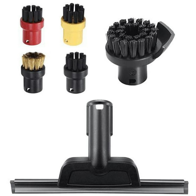 Window Nozzle Scraper Round Brush for SC1 SC2 SC3 SC4 SC5 for Steam Cleaner Sweeper Brushes Parts Accessories