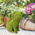 thumbnail image 2 of Home Flocking Animal Topiary Ornament Decorative Peeing Dog Sculpture for Desktop, 2 of 8