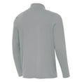 thumbnail image 3 of Men's-Antigua  Gray Chase Elliott Intent Quarter-Zip Top, 3 of 3