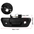 thumbnail image 5 of Black Car Rear Boot Tail Gate Tailgate Handle Latch 90606-4JG0C Replacement for Navara NP300 D23 2014-2017, 5 of 6
