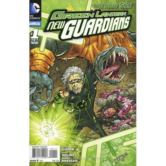 Green Lantern: New Guardians Annual #1 VF ; DC Comic Book