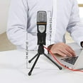 thumbnail image 2 of unbranded Micrófono Para Teléfono Y Computadora Con Auriculares Integrados Y Sonido Dinámico Negro, 2 of 8
