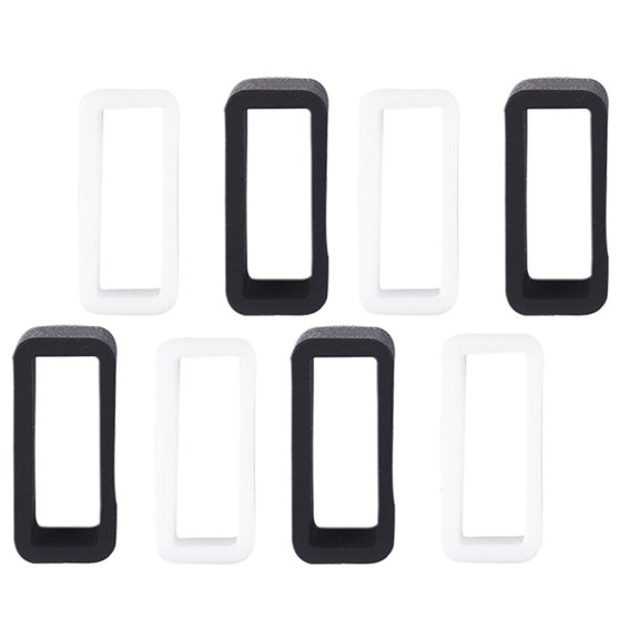 Zehuanyu White Watch Band Keepers Replacement Straps Holder Fits Most Watch Bands Securely