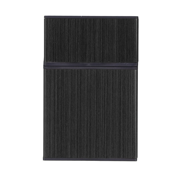 Estuche de Almacenamiento de Cigarrillos, Caja de Cigarrillo Magnético Portátil 20 Capacidad Resistente A la Presión Para viajar