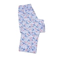 thumbnail image 2 of Juesizh Wide Leg Pants for Women Cute Printed Pants Casual Summer Elastic Waisted Homewear Trousers, 2 of 6