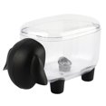 thumbnail image 1 of DEWIN Cotton Swab Storage Box - Mini Cosmetic Cotton Storage Box Toothpick Holder Organizer Sheep Shape (Black), 1 of 8