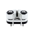 thumbnail image 1 of Speravity Cuerda Cleat Composite Acero inoxidable Herrajes progresivos Equipo de Pilates para navegar Velero Kayak Wire Fairlead Sailings Bombillas para automóviles Negro, 1 of 6