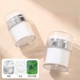 thumbnail image 3 of Frasco de bomba sin aire vacío, rellenable, dispensador de cremas, geles y lociones, recipiente para cosméticos a prueba de fugas para viajes, botella de vacío, nuevo, 3 of 6