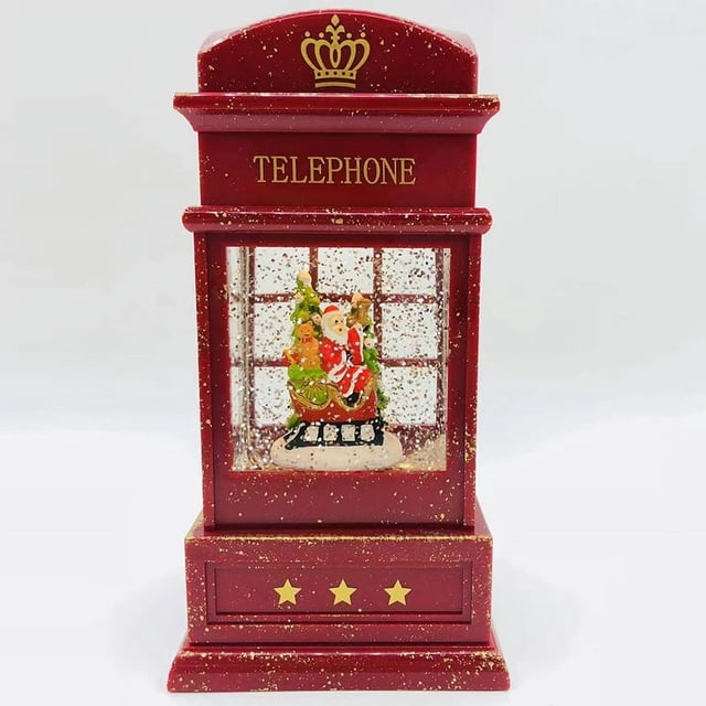 Bola de cristal de copo de nieve para niños, regalo de cumpleaños, decoraciones navideñas, lámpara de viento, candelabro, caja de música automática para nieve