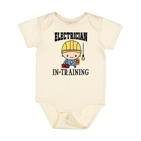 

Inktastic Future Electrician in Training Gift Baby Boy Bodysuit