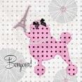 thumbnail image 3 of Amori, Miyo 15x15 Black Modern Framed Museum Art Print Titled - A Pink Poodle Kind of Day, 3 of 5