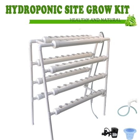 INTBUYING Hydroponic Site Grow Kit Double Side 8 Pipe Hydroponic 70 Plant Site Garden Plant Growing System INTBUYING Hydroponic Site Grow Kit Double Side 8 Pipe Hydroponic 70 Plant Site Garden Plant Growing System