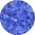 thumbnail image 1 of Ahgly Company Machine Washable Indoor Round Transitional Sky Blue Area Rugs, 4' Round, 1 of 7