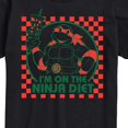 thumbnail image 3 of Teenage Mutant Ninja Turtles - Ninja Diet - Men's Short Sleeve Graphic T-Shirt, 3 of 5