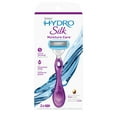 thumbnail image 3 of (3 pack) Schick Hydro Silk Moisture Women's Razor, 5-Blade Moisturizing Razor for Women, 1 Razor & 2 Razor Blade Refills, 3 of 9