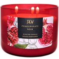 thumbnail image 2 of Pomegranate Noir Candle with Strawberry & Vanilla - Large 3 Wick Scented Candles for Home - Refreshing Summer Candles - 15.8 oz Natural Soy Candles, Aromatherapy Relaxing Candle for Women & Men, 2 of 4