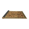 thumbnail image 2 of Ahgly Company Indoor Rectangle Abstract Brown Modern Area Rugs, 7' x 9', 2 of 4
