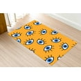 thumbnail image 4 of Accent Rug, Small Rug, Custom Rugs, Evil Eye Rug, Indoor Rugs, Eye Rug, Runner Rug, Modern Rug, Non-Slip Carpet Rugs, Yellow Rug, Home Decor, 3.9'x5.9' - 120x180 cm, 4 of 6