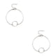 thumbnail image 4 of Qarigey Loop Tobillera Tobillo Estilo simple Día de San Valentín Cadenas de pie para mujer Plata 2piezas Qarigey CBP200119, 4 of 6