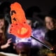 thumbnail image 4 of Bolsas de truco o trato de Halloween con asa larga Diseño de mano fantasma Bolsa de dulces de Halloween para niños (naranja), 4 of 5