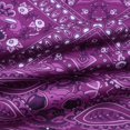 thumbnail image 4 of Gibobby Vestido de gasa de verano para mujer Vestido largo floral sin mangas con cuello en V para mujer Vestido largo bohemio de playa(Morado,M), 4 of 5