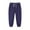 Navy, variant on Boys Girls Sweatpants Athletic Workout Kids Clothes Boys Cotton Pull On School Uniform Casual Elastic Waist Cargo Pants Black 6 Years
