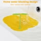 thumbnail image 4 of Billuyoard Cubierta de drenaje para baño, cocina, ducha, recogedor de pelo, cubierta lavable de silicona, baño, cocina, bañera, tapón de residuos de Juegos de accesorios de baño amarillo Billuyoard HA008080-01, 4 of 6
