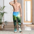 thumbnail image 6 of Lsque Bluey Print Men's Pajama Pants, Lounge Pant - Comfortable Home Wear,Elastic Waistband, Stylish Design-Small, 6 of 9